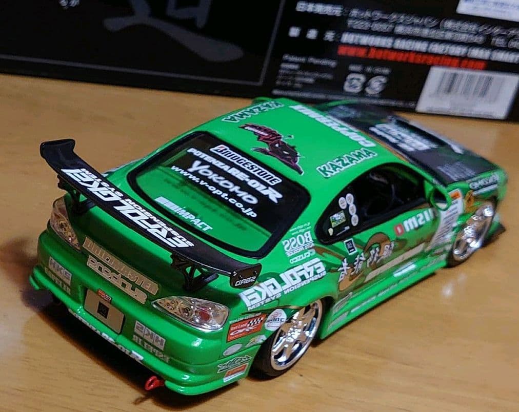ホットワークス 1/24 D1シリーズ 圭オフィス S15 シルビア中古品