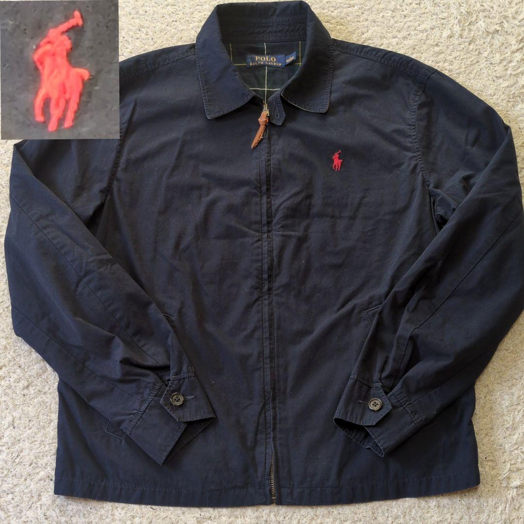 POLORalphLauren現行タグ スウィングトップ赤ポニー刺繍 - メルカリ