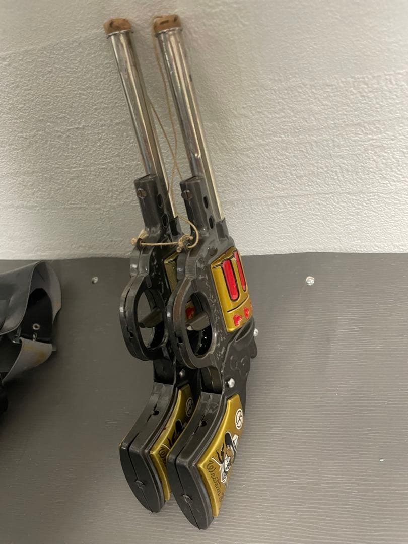 #希少 月光 少年忍者部隊 二挺拳銃 と同じトイガンセット ホルスター付き