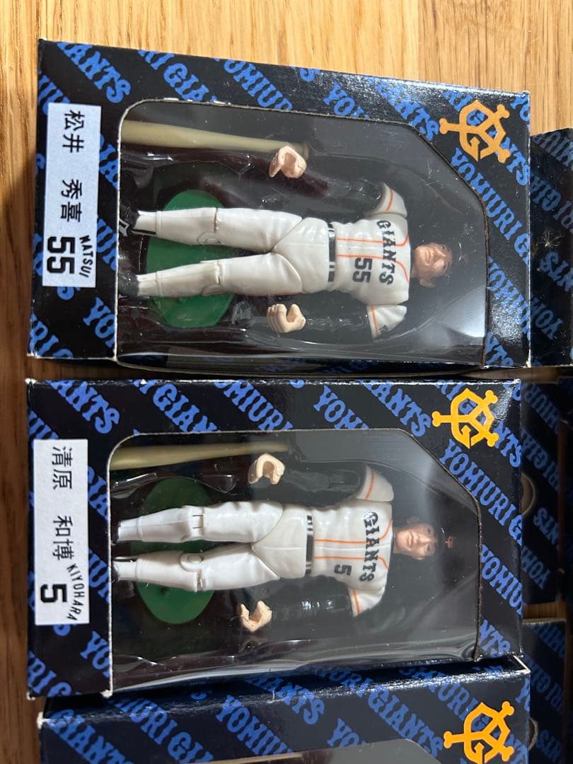 読売ジャイアンツ レトロフィギュアセット 9体
