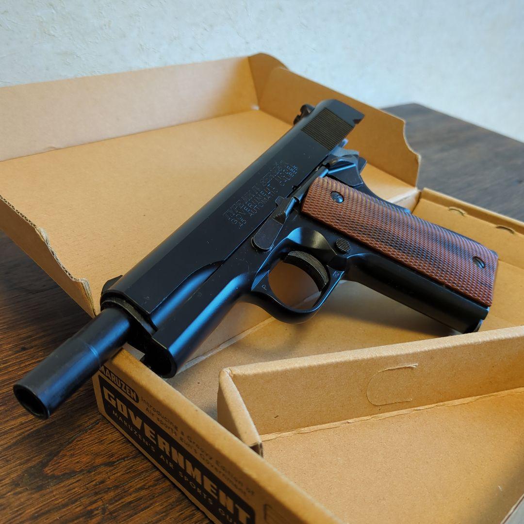 ガスブロ マルゼンGOVERNMENTガバメントガスブローバックガスガン