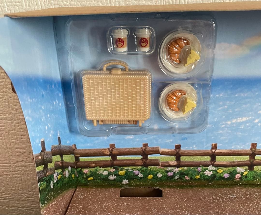 シルバニア はじめてのパン屋さんセット ピクニックワゴン - メルカリ
