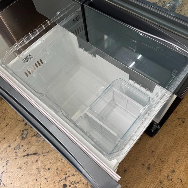 地域限定送料無料　美品 TOSHIBA 東芝 冷凍冷蔵庫 GR-K460FWX