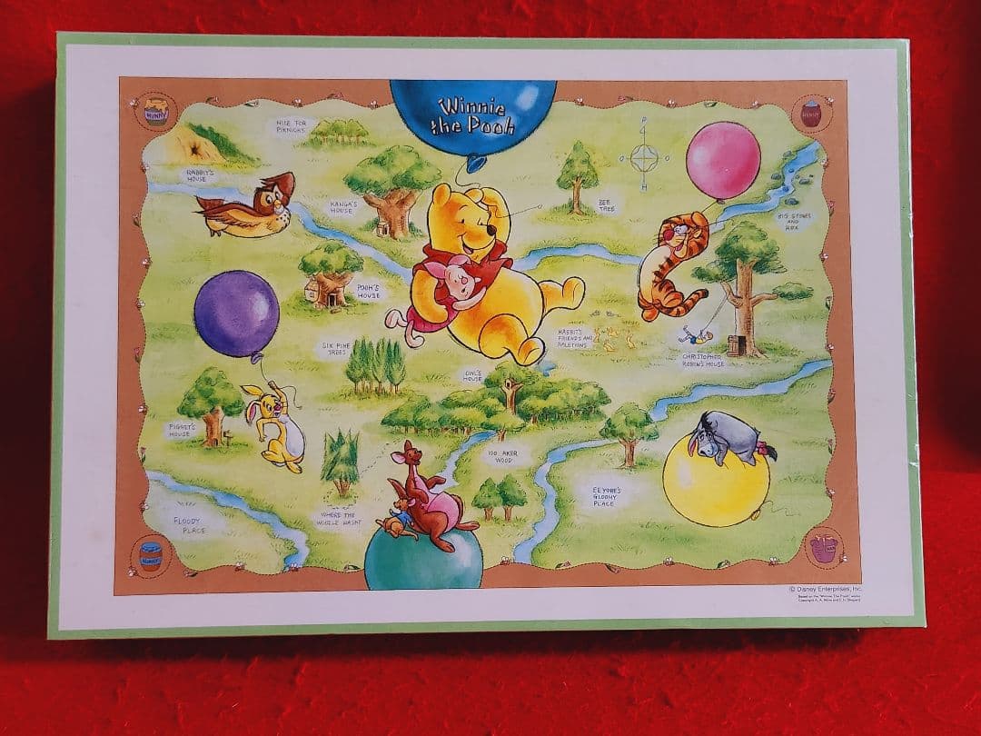 ジグソー パズル プーさん 森へようこそ 1000 ディズニー 希少 レア