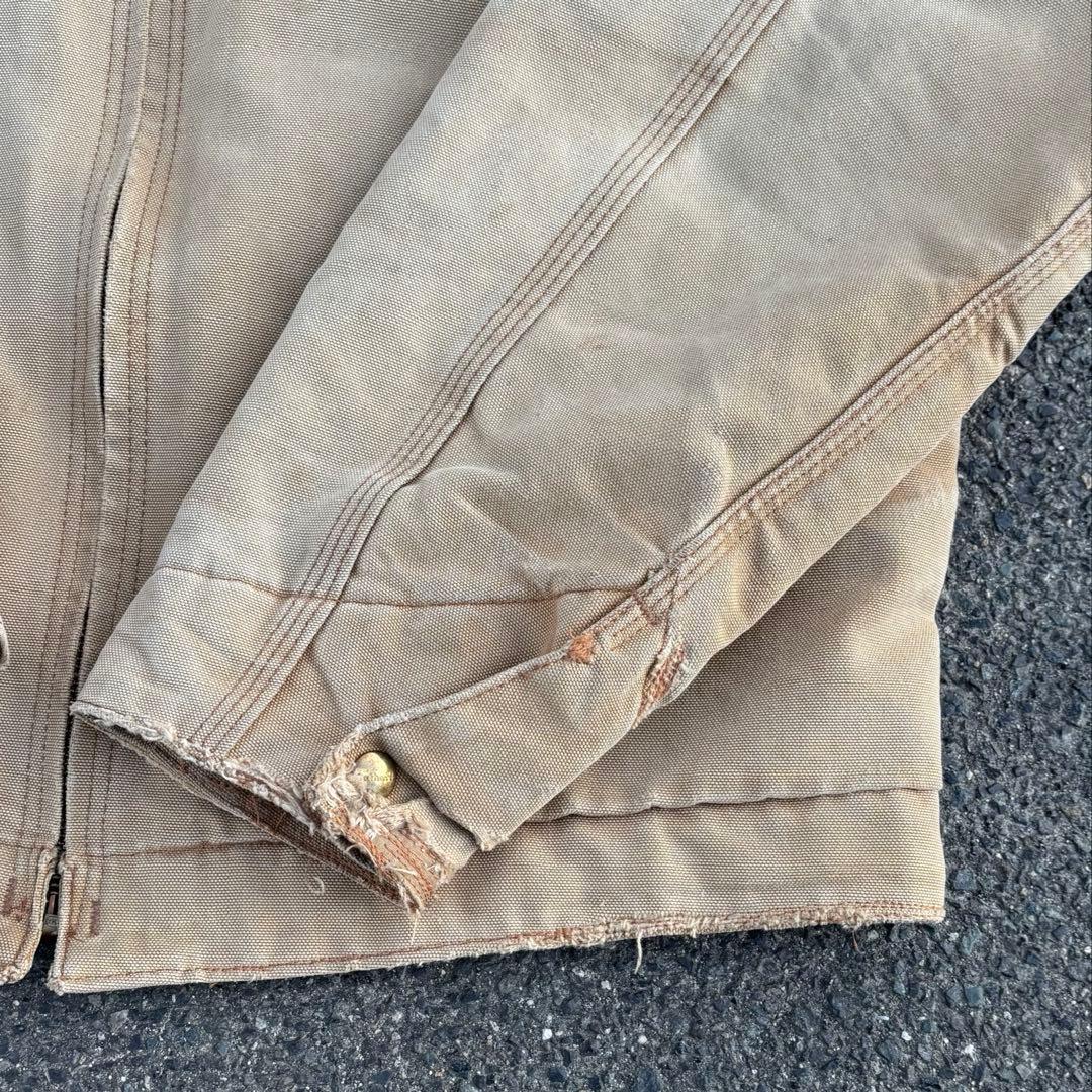 Carhartt デトロイトジャケット J01 ブラウン 42 USA製