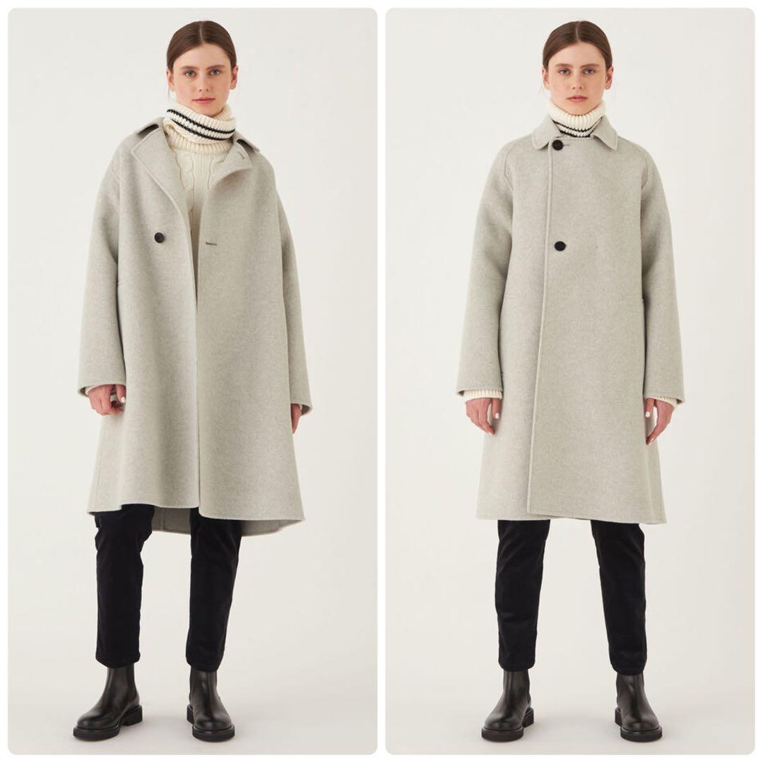 極美品✨️23AW ギャルリーヴィー モンゴル産カシミア ダブルフェイス