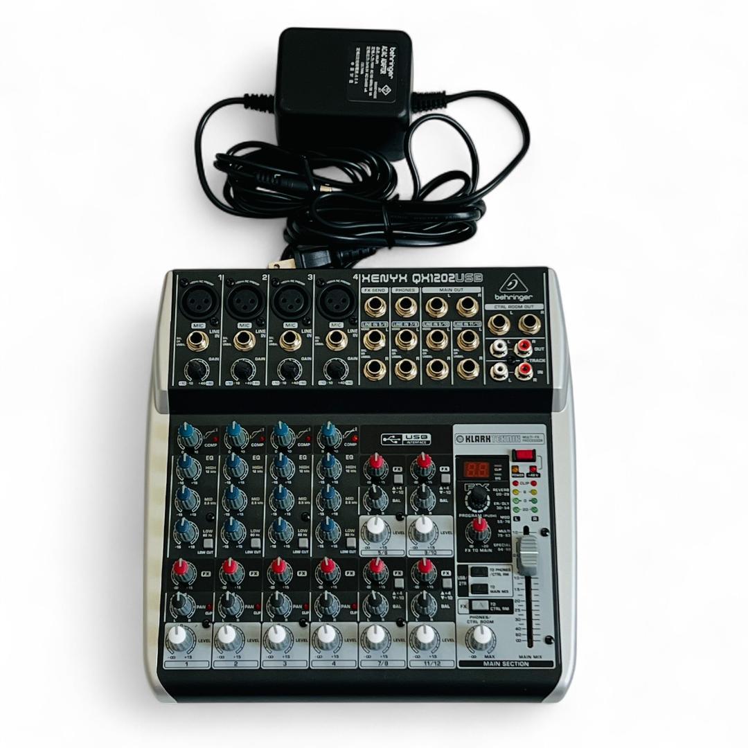 BEHRINGER アナログミキサー XENYX QX1202USB