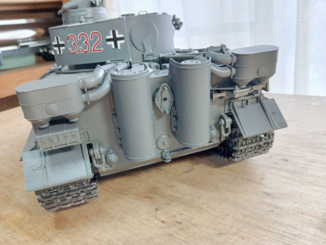 タミヤ 1/16 RC ドイツ重戦車 タイガーI 初期生産型 組み立て済完成品