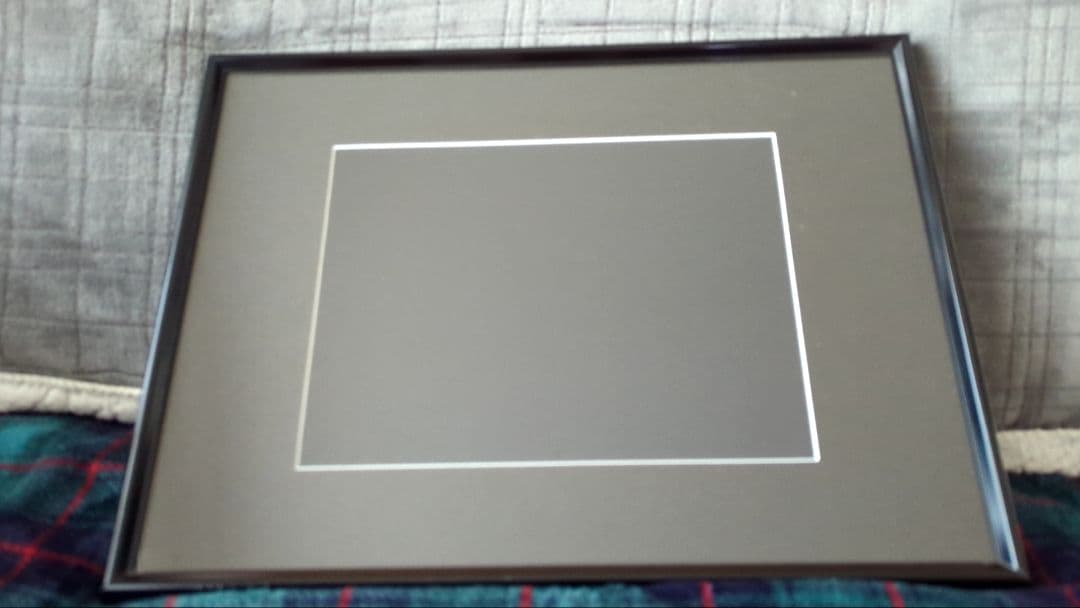 【3Dアート】ガラス製　額入り　古民家　風景