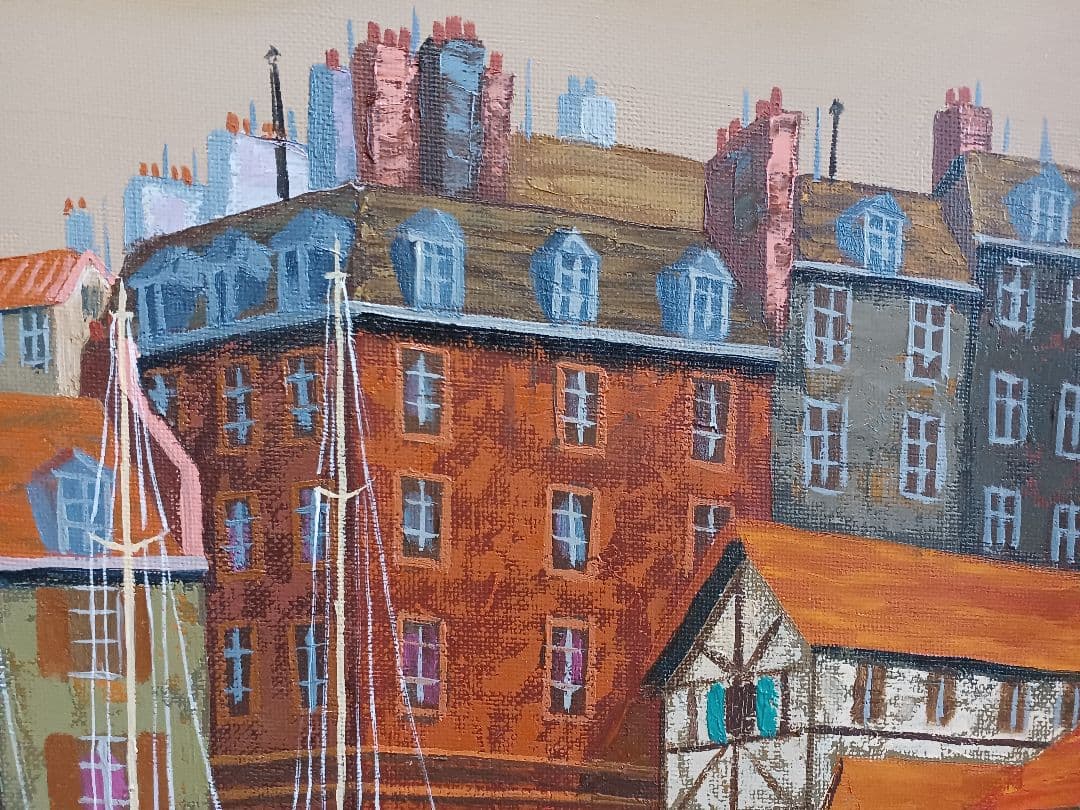 佐藤計 　「ノルマンディー」　油彩　F8号　應美会　 双樹会会員　 鹿児島県出身