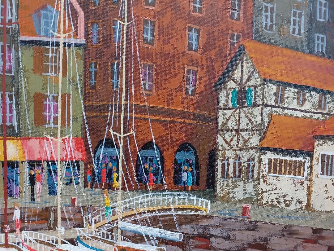 佐藤計 　「ノルマンディー」　油彩　F8号　應美会　 双樹会会員　 鹿児島県出身