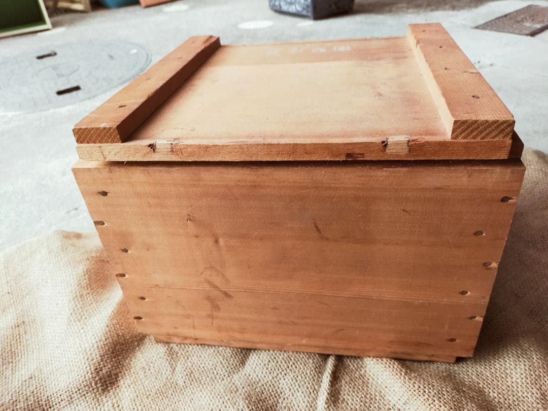 海上自衛隊 弾薬箱 木箱 空箱