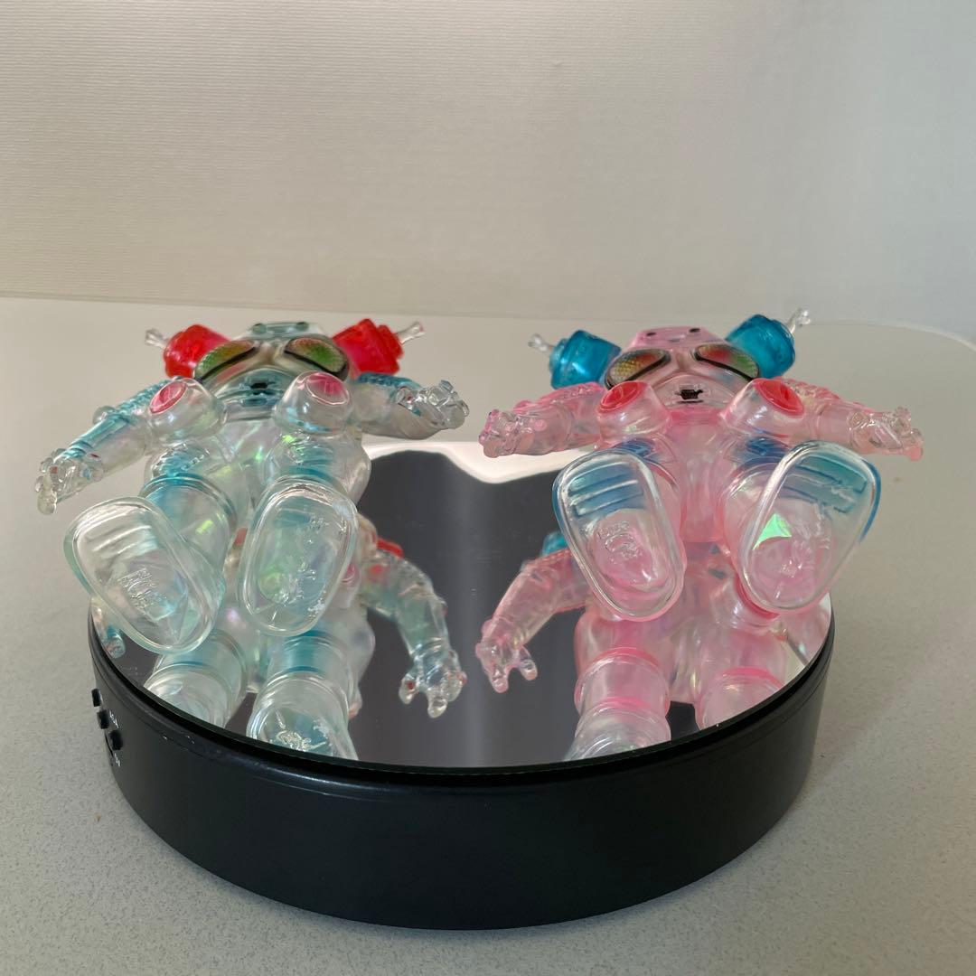 ブルマァク キングジョー クリア オーロラ　かき氷カラー　赤　青　夏休み　最安値