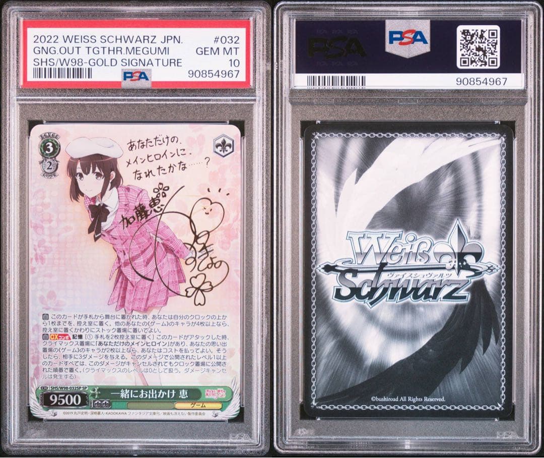 ヴァイス 一緒にお出かけ恵PSA10