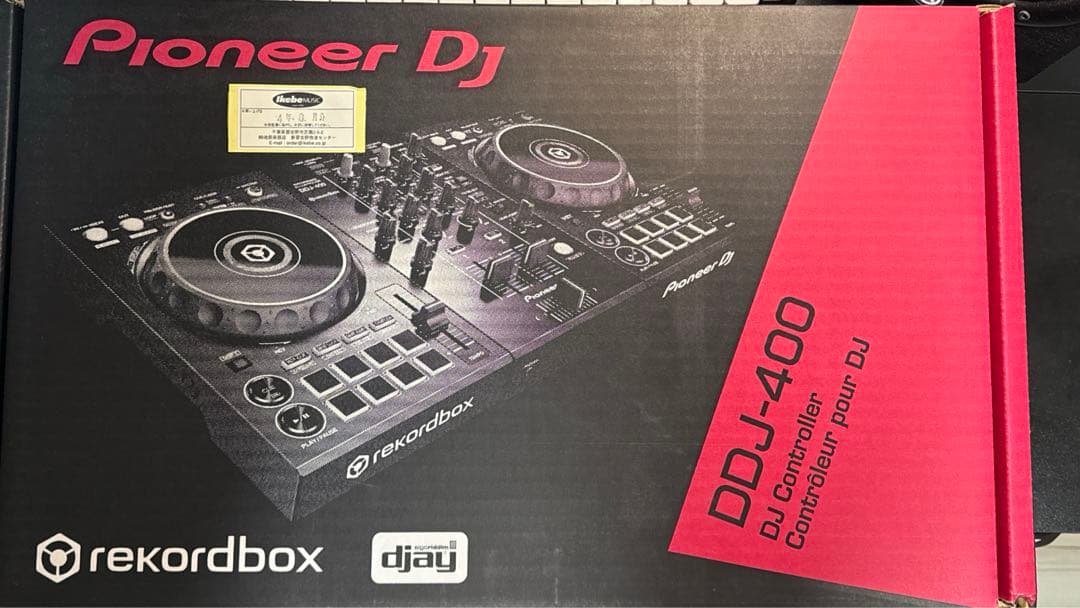 DDJ-400 箱 コード付き