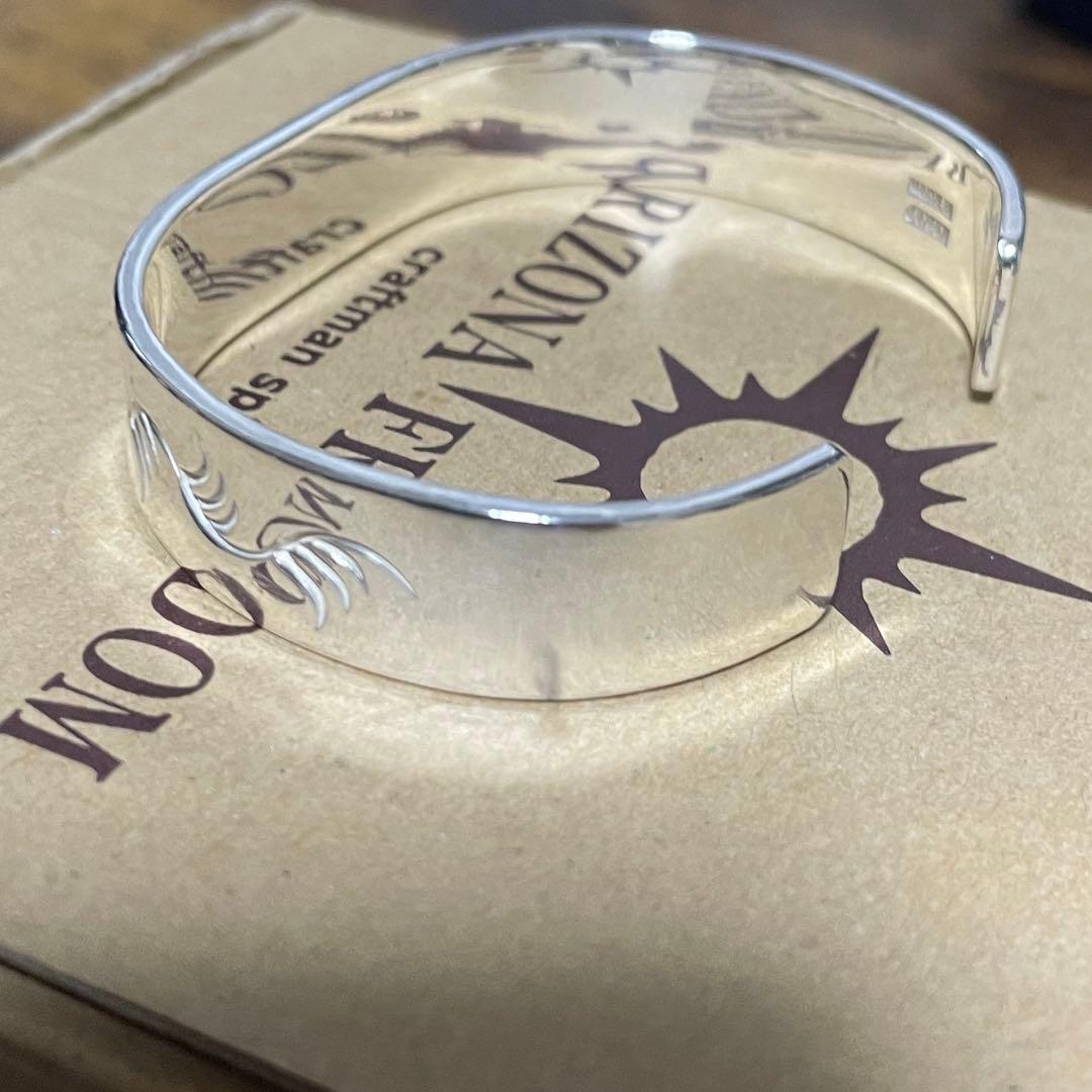 メンズ　極美品　アリゾナフリーダム バングル　12mm k18