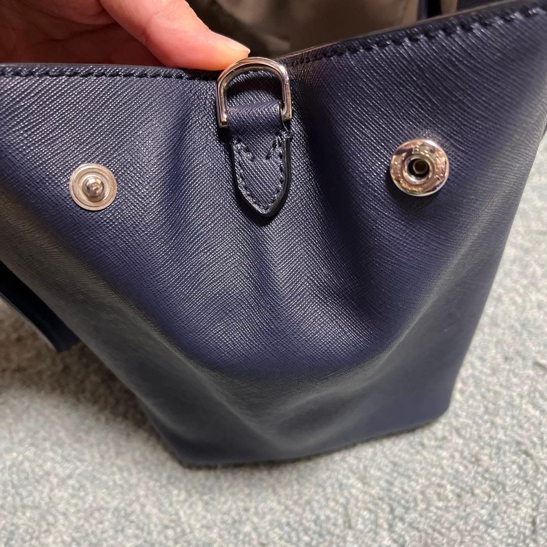 Bally(バリー)サフィアノレザー 2way トートバッグ