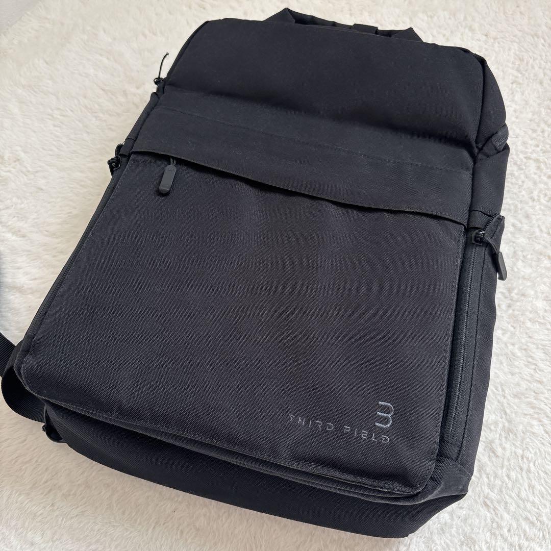 【美品✨】コクヨ THIRD FIELD 立てるバッグパック ビジネス PC収納