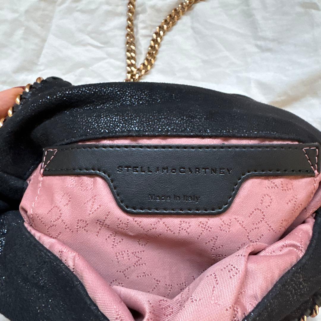 ステラマッカートニー ファラベラ ミニトートバッグ ゴールド ブラック