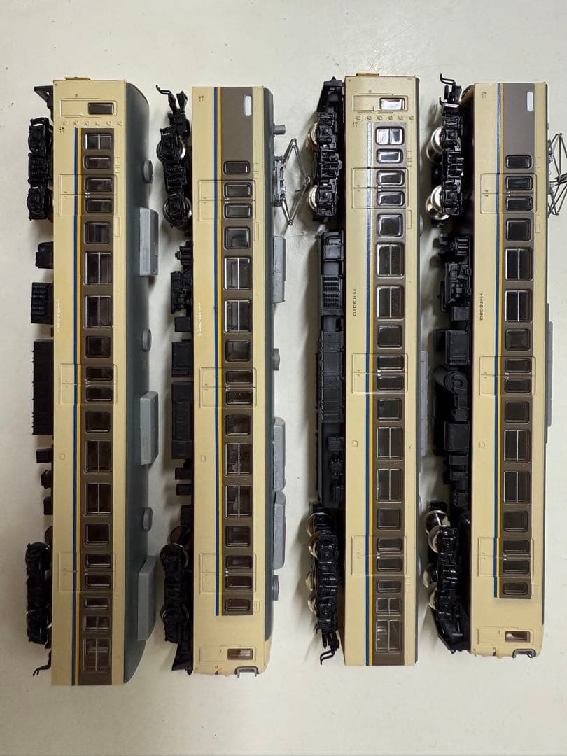 【訳あり】鉄コレ 113系3800番代2両×2セット（N化済・動力付）