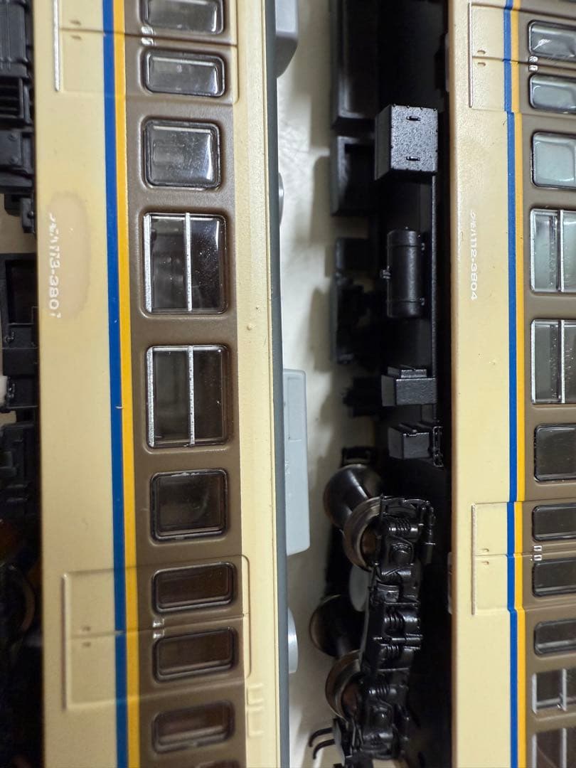 【訳あり】鉄コレ 113系3800番代2両×2セット（N化済・動力付）