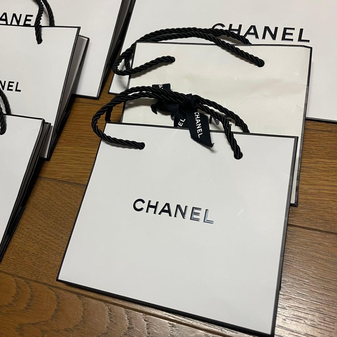 CHANEL】シャネル ショッパー ショップ袋 8枚セット 紙袋 - メルカリ