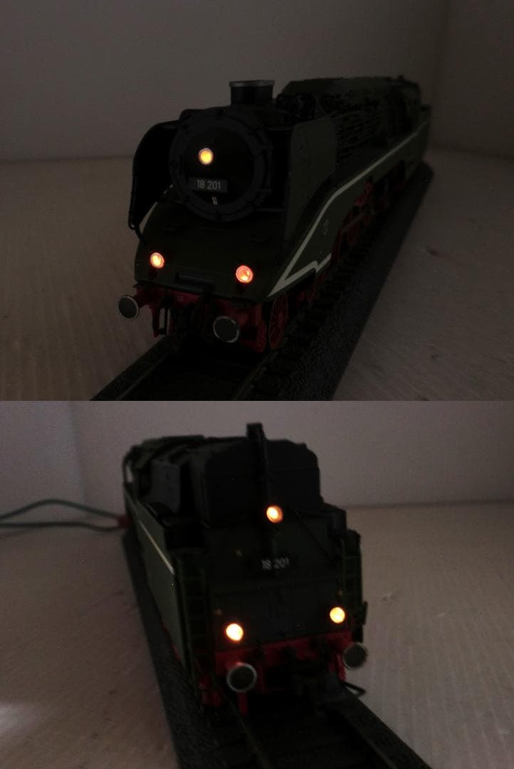 HOゲージROCO 東ドイツ国鉄 DR 高速試験用機関車 BR18 201号機