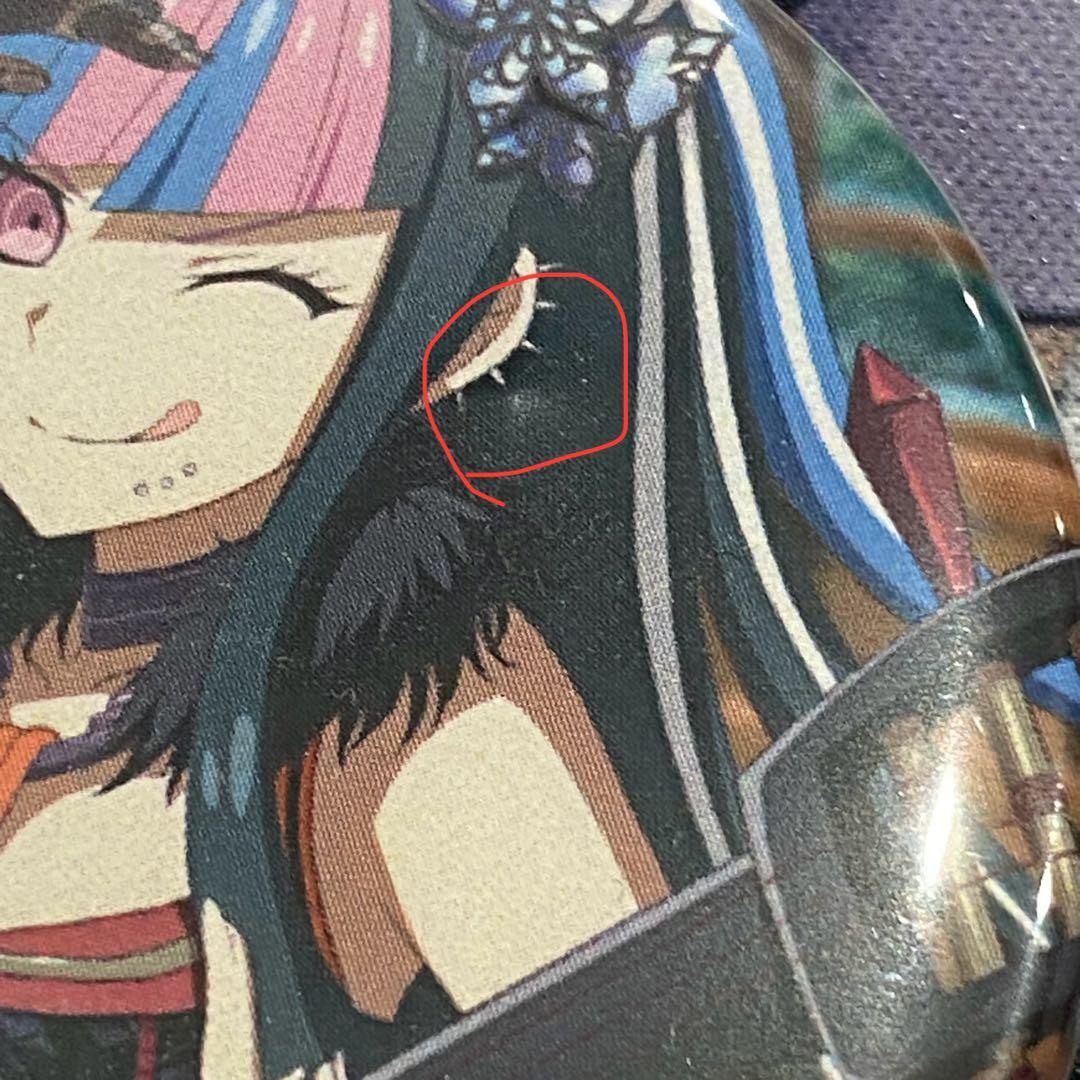 【当日発送】　戦国アスカZERO　ダンガンロンパコラボ　澪田唯吹の缶バッジ