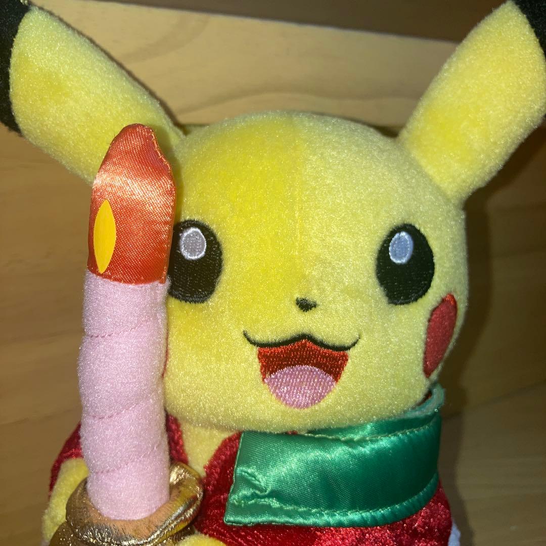 ポケモンセンターぬいぐるみクリスマス 2010 ピカチュウ