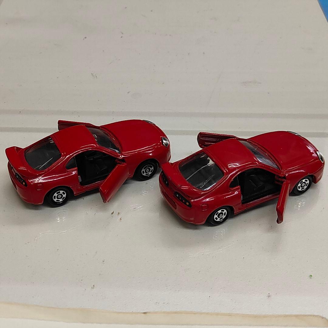 トミカ トヨタ スープラ No.33　2台