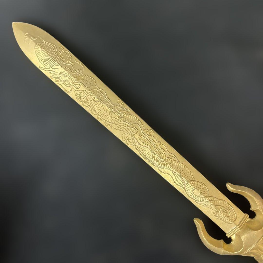 三鈷剣 不動明王 全長 30.5cm 仏具 希少　コレクション　趣味