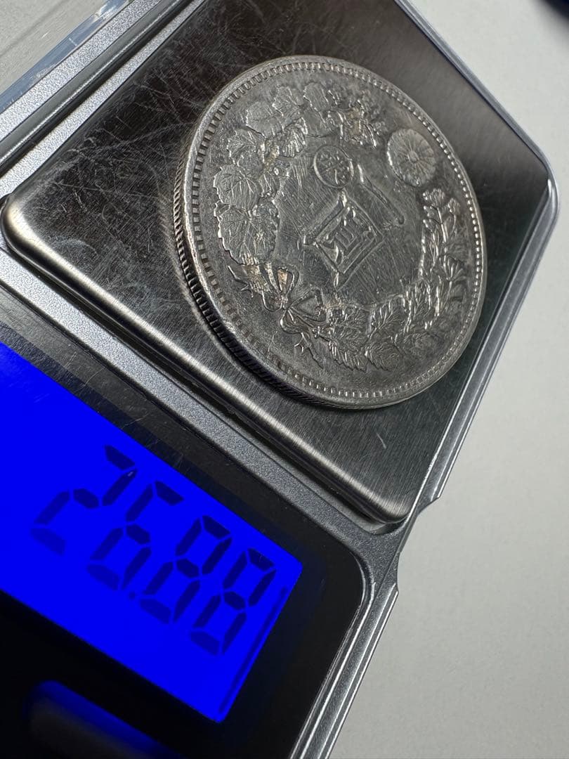 t*k様 【本物保証】美品　準特年　明治17年銘　大型　一圓銀貨　丸銀左打 t*k様 【本物保証】美品 準特年 明治17年銘 大型 一圓銀貨 丸銀左打