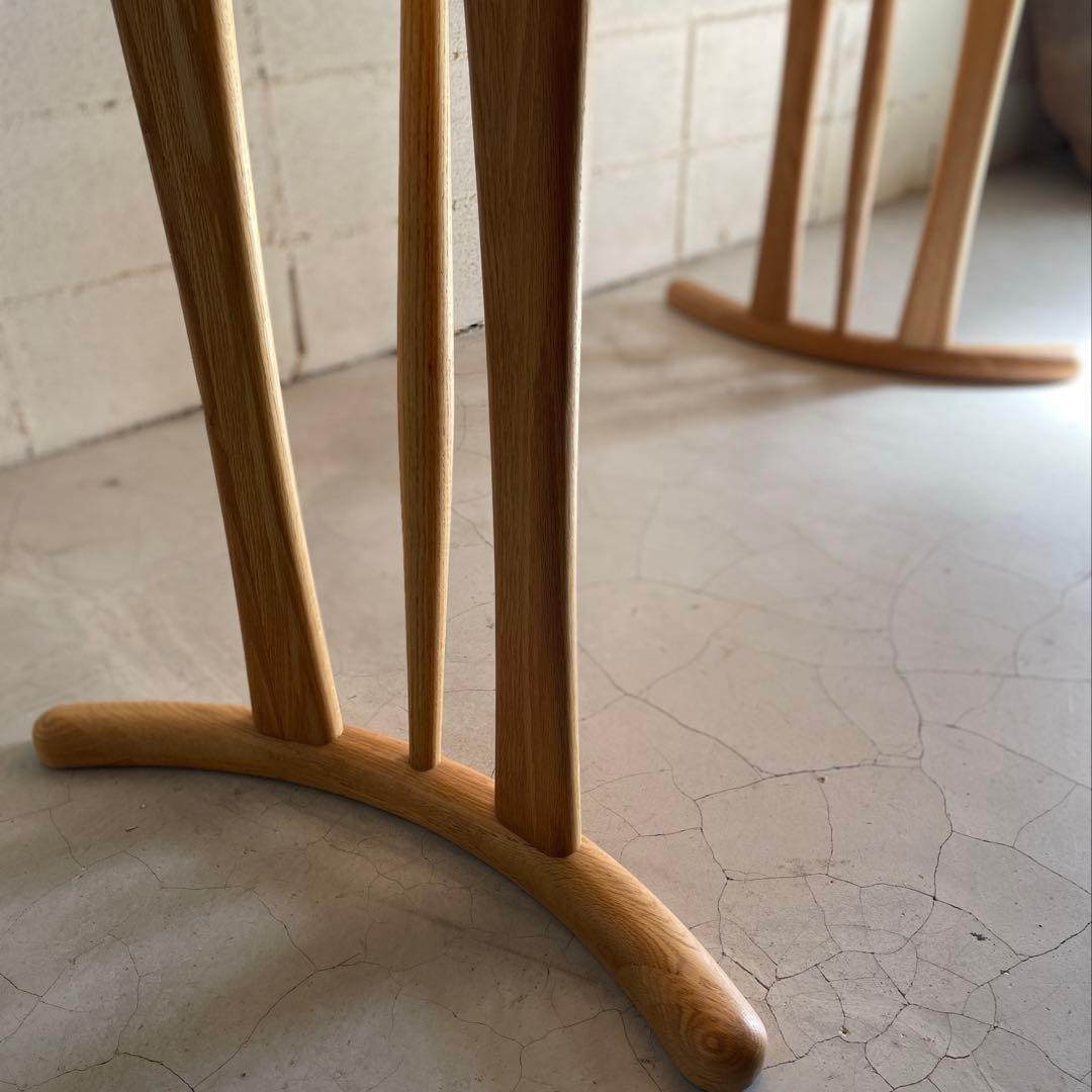 筑波産商　ボーゲン　ダイニングテーブル　オーク無垢材　¥99,800