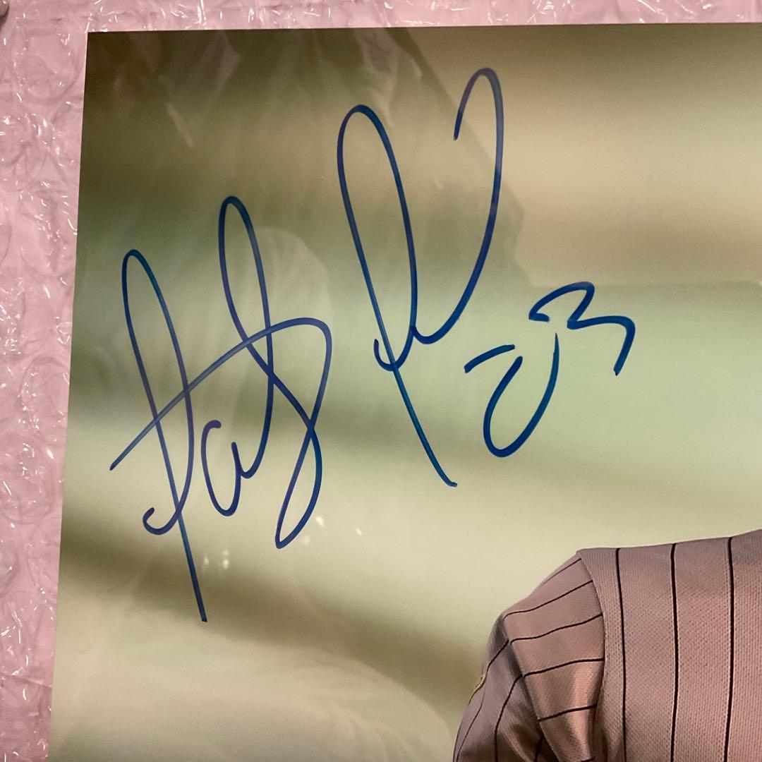 Femando Tatis Jr 直筆サイン　16×20 ホログラム