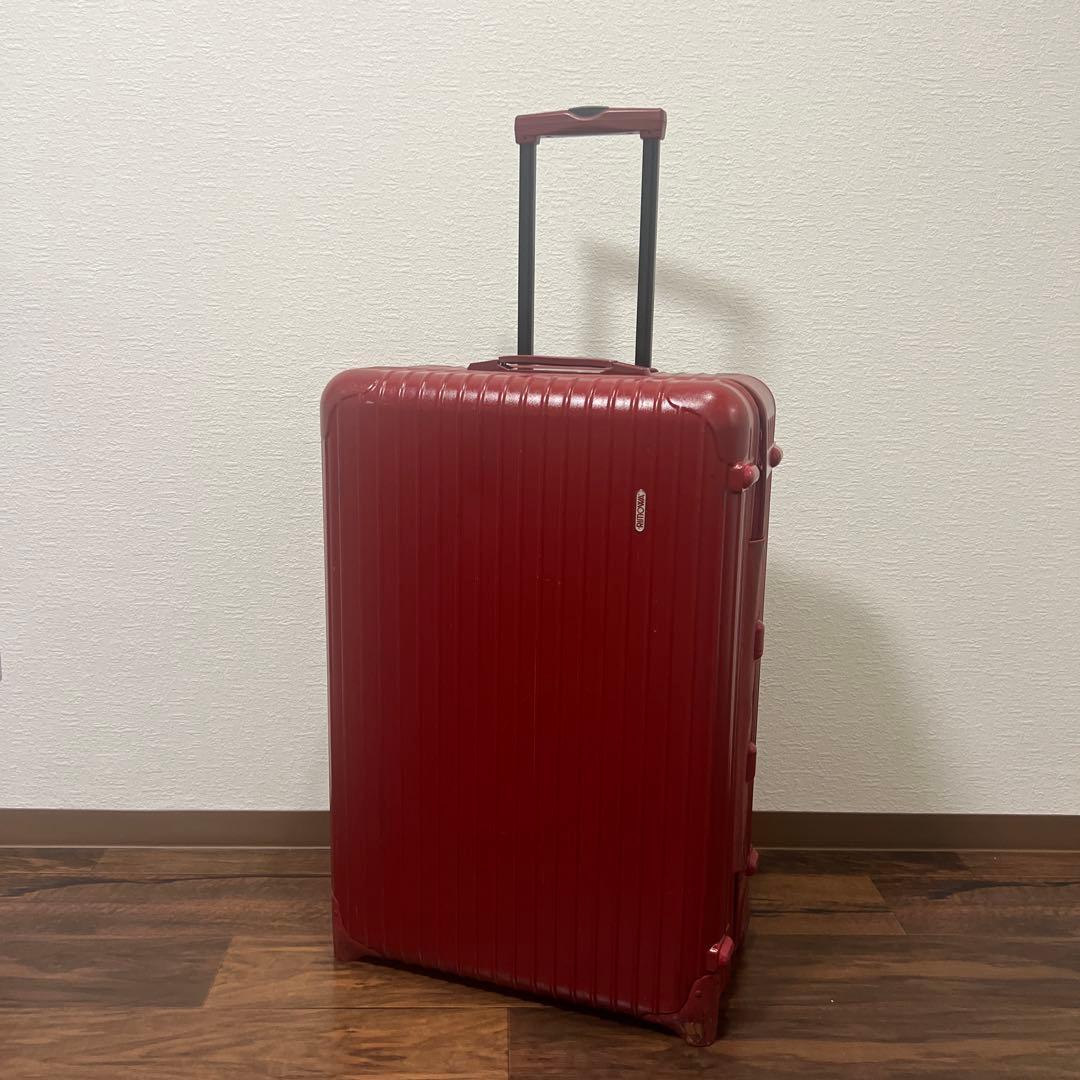 特大 RIMOWA SALSA リモワ サルサ 82L レッド スーツケース