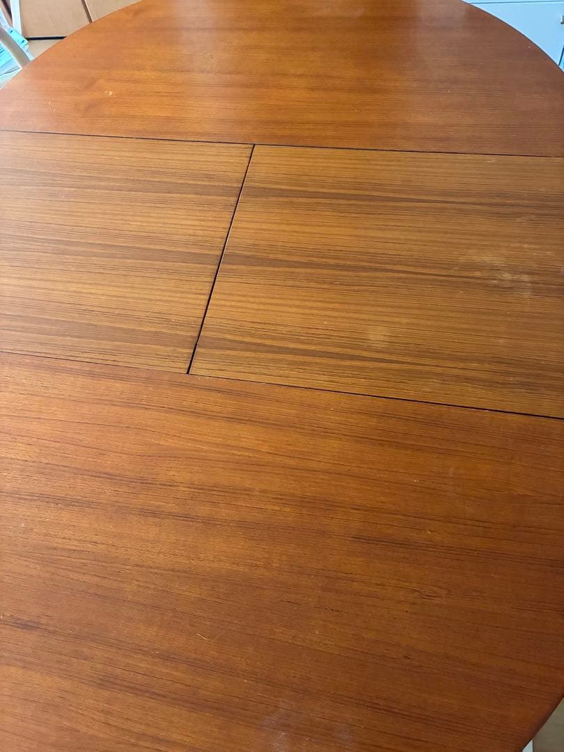 ぶん　70B 英国ヴィンテージ　エクステンションラウンドテーブル