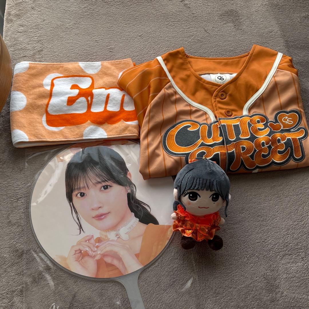 川本笑瑠 ユニホーム Tシャツ(XL) タオル うちわ セット 推しアピT