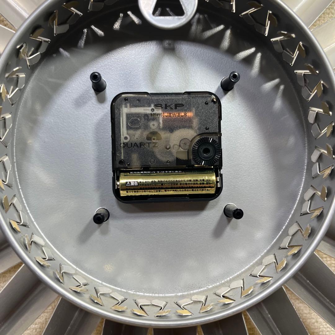 Emits Time ミッドセンチュリー　サンバースト　壁掛け　時計　ビンテージ