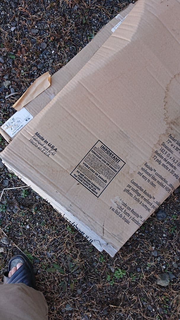 米軍放出 ICE BERG Indestruc Table テーブル ラスト1