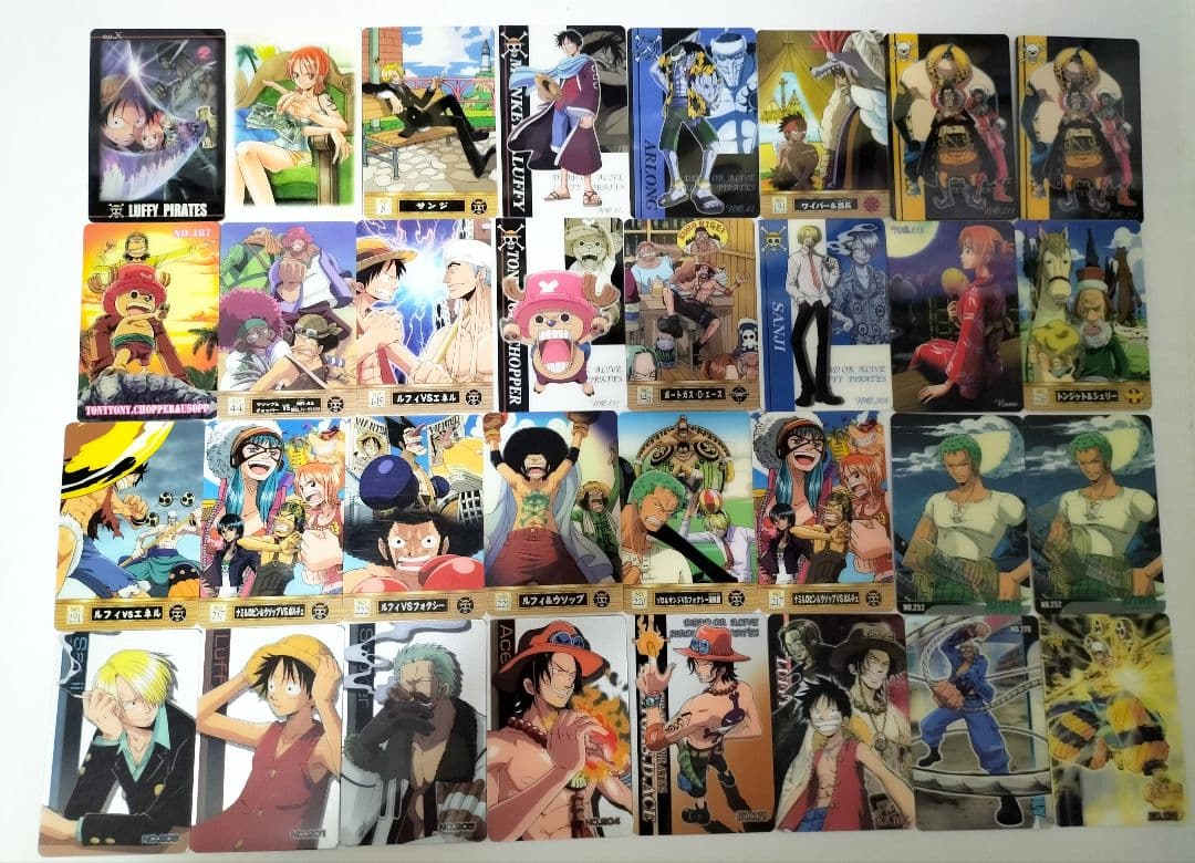 ワンピース 新海賊王グミ カード セット