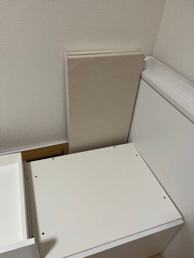 【ニトリ】シングル ベッドフレーム　大容量収納・コンセント付き　お引き取り限定