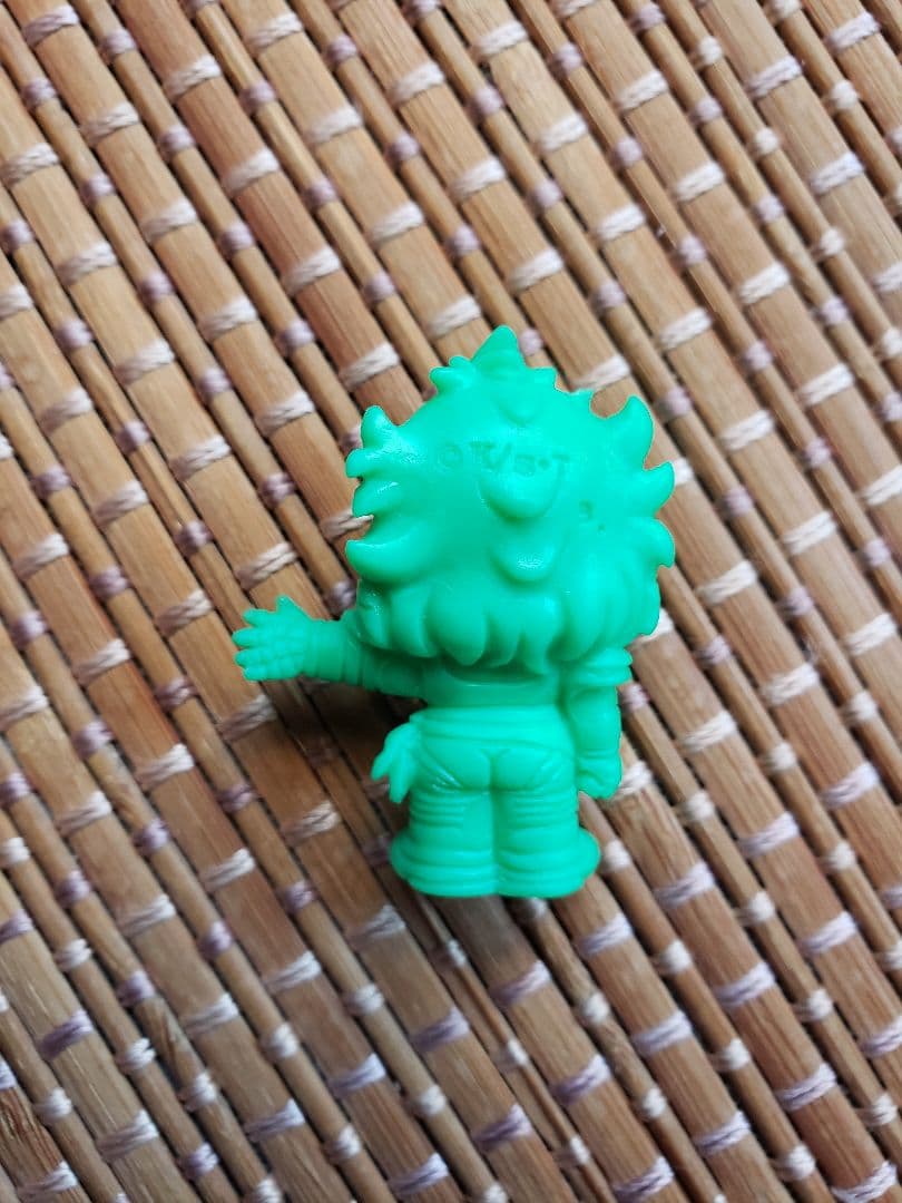 聖闘士星矢消しゴム　SDセイントパラダイス　マリン　魔鈴　緑　キン消し