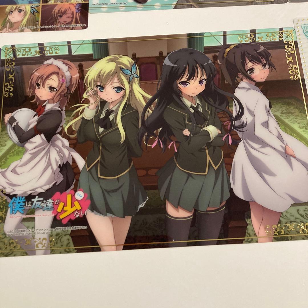 激レア　サイン入り　アニメ　僕は友達が少ない　クリアプレート