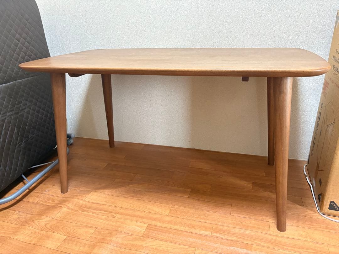 ニトリ ダイニングテーブル ナッツ ブラウン