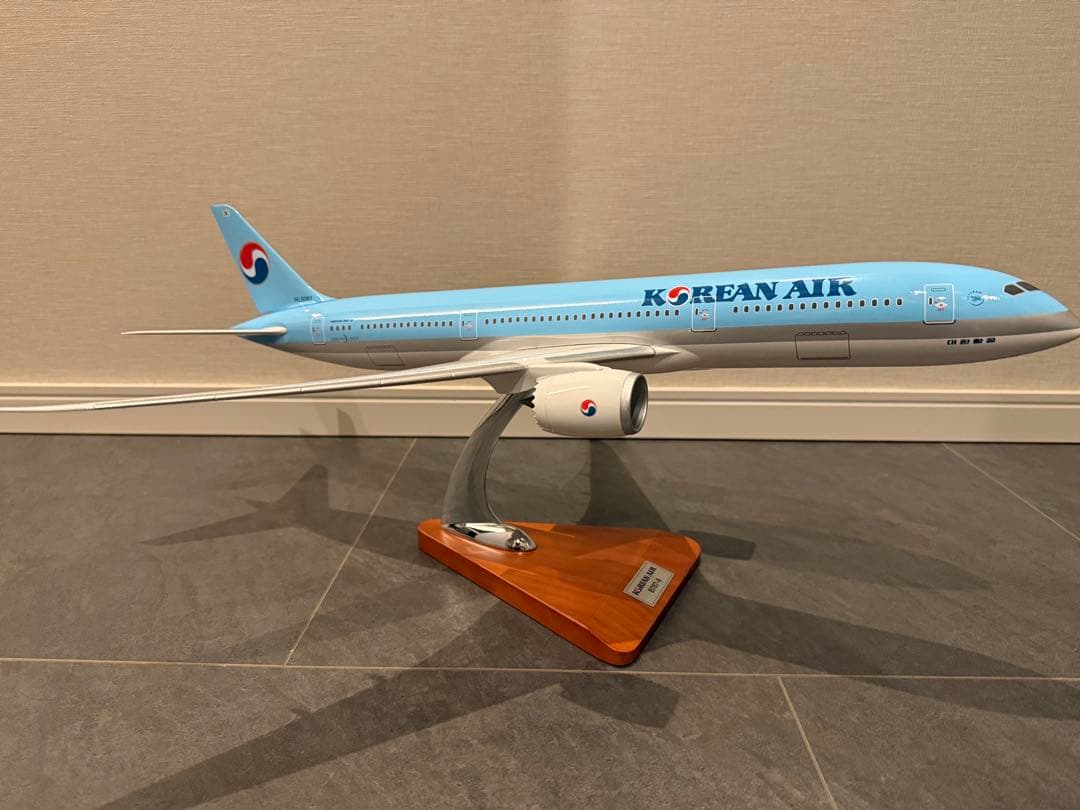 飛行機模型 B787-9 KOREAN AIR（大韓航空） 1/100