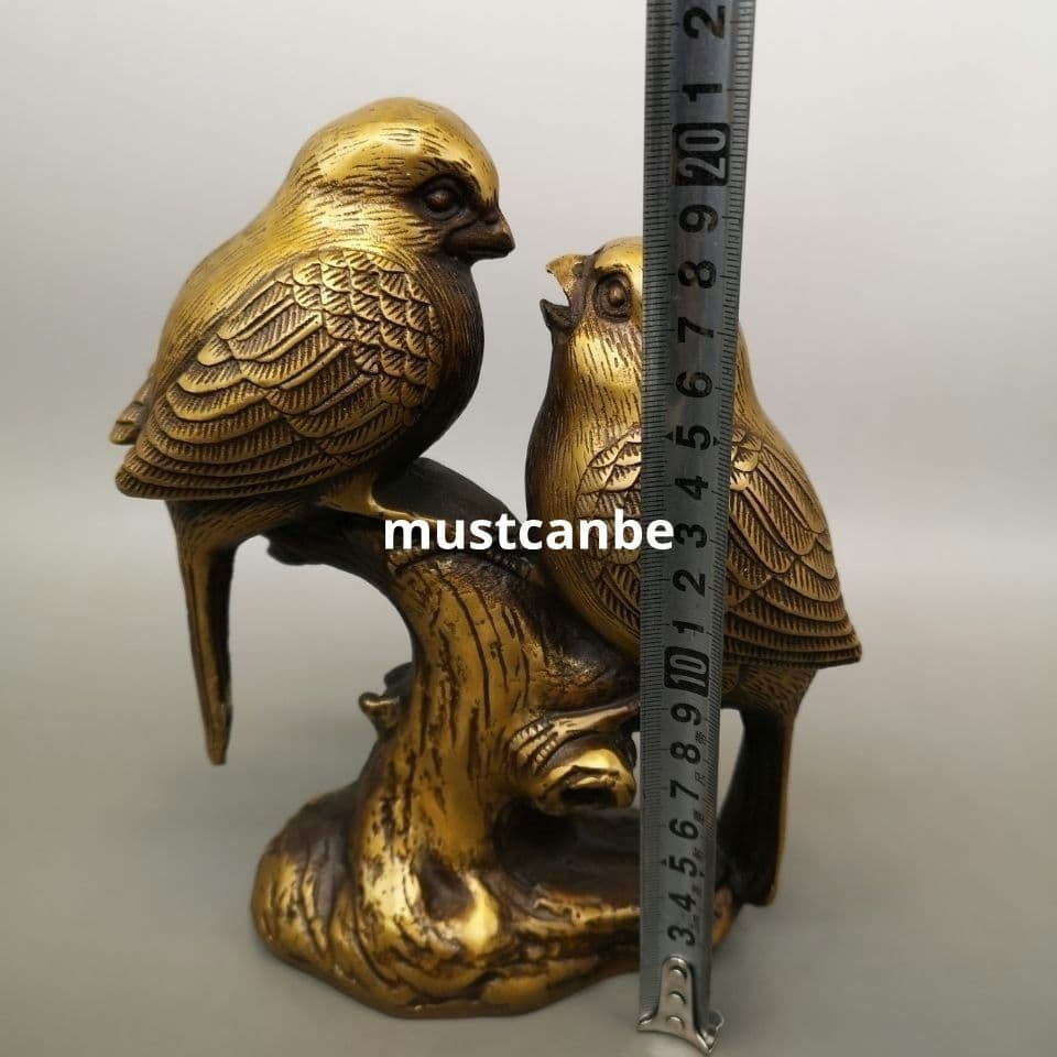 銅 双喜臨門 客間 茶室 書斎 装飾品 工芸品 置物