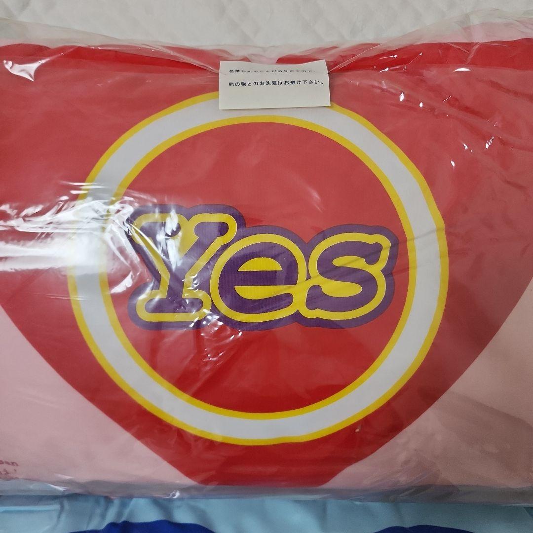 【未使用】【たわし付き】新婚さんいらっしゃい！ Yes/No まくら