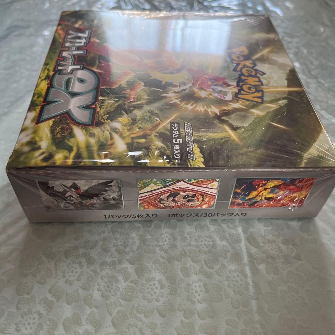 ポケモンカード スカーレットex シュリンク付き 1box