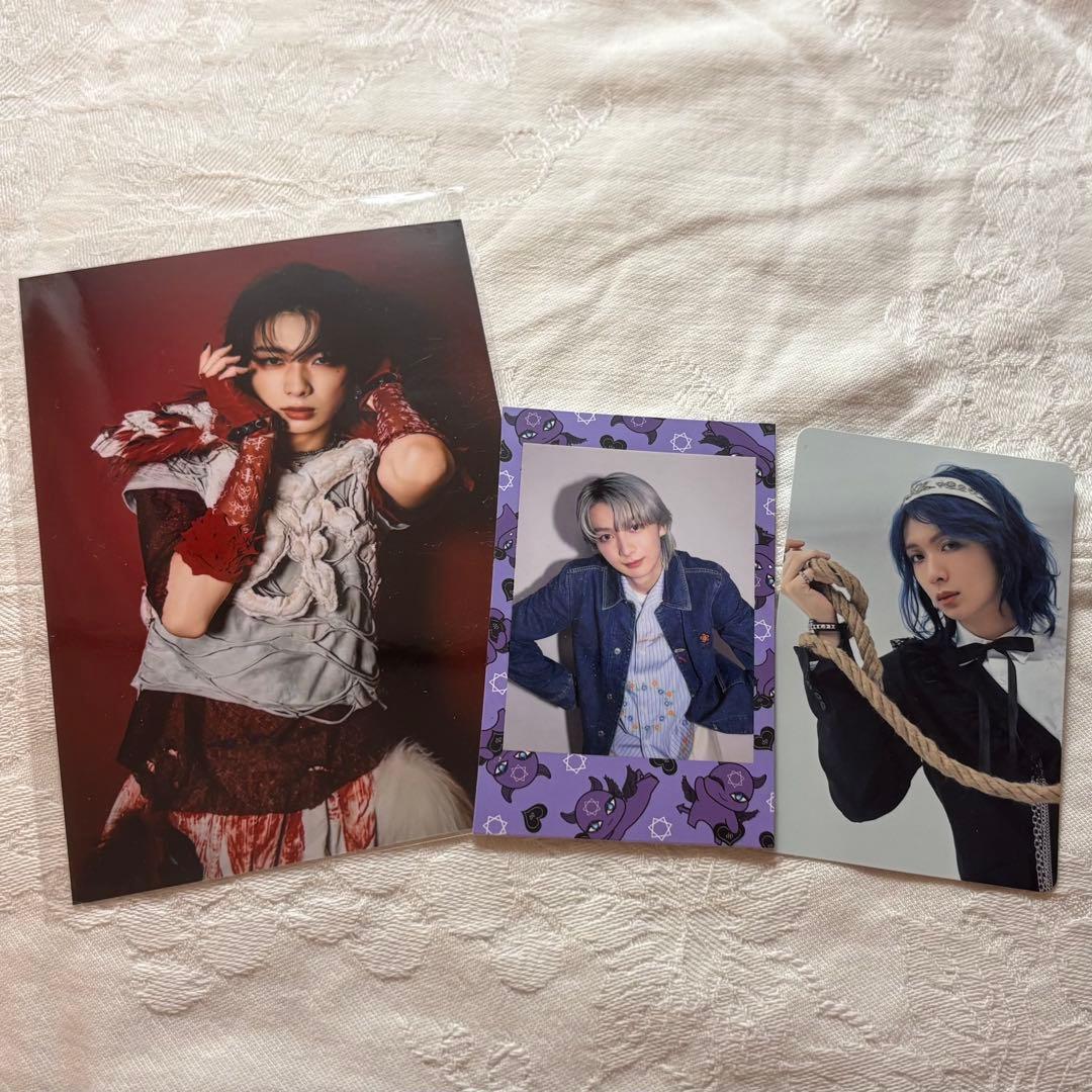 ℋ*様 龍宮城 冨田侑暉 龍Tube フォトカード 3枚 龍宮城