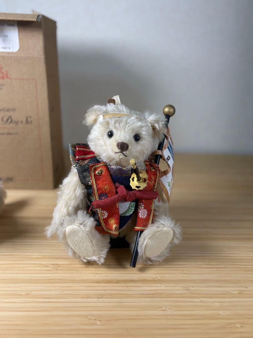 希少】Steiff シュタイフ 日本限定昔話シリーズ第1弾 桃太郎